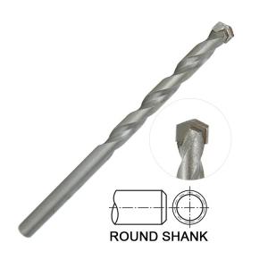 Quality Round Shank Masonry Drill Bit Milled / Rolled For Concrete Tile Masonry Metal for sale