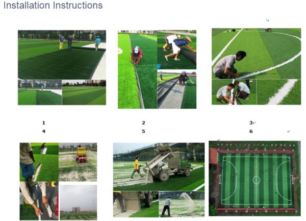 Flyon Football/Soccer/Futsal Synthetic Turf Artificial Grass