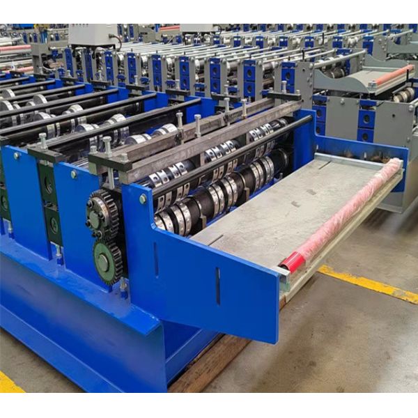 15 - 20m/Min Floor Decking Roll Forming Machine Hydraulic Cutting