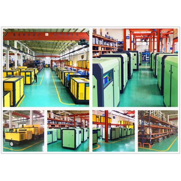 Industrial 180hp VFD Air Compressor Variable Speed Driven OEM Service