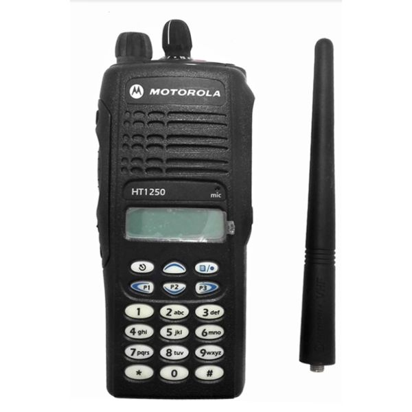 HT1250 Walkie Talkie Analog Two Way Radio Waterproof Features Cars Displays Includes