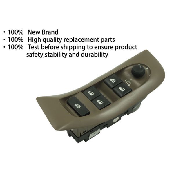 Peugeot Samand Window Lifter Switch Master Window Control Switch With Removal Tool