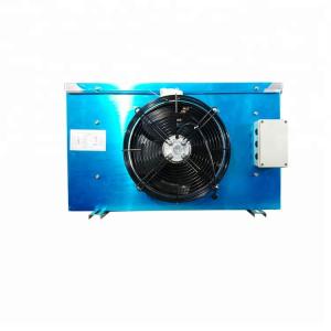 Quality Aluminium Fin D Type Evaporator , 4400W Air Fan Cooler Heat Exchanger Integral Casting Iron Alloy for sale