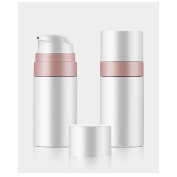 Empty 30ml Double Wall Cosmetic Refillable Airless Pump Bottles