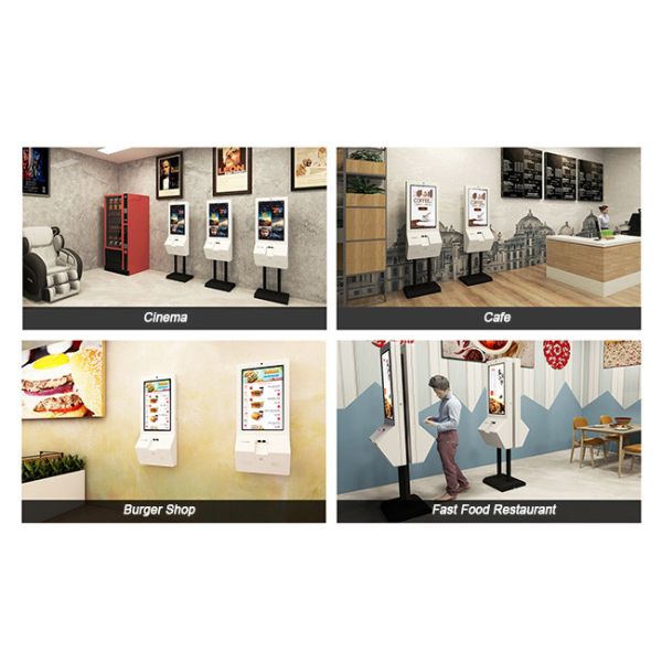 Self-Service Digital Ordering Terminal for Retail and Hospitality