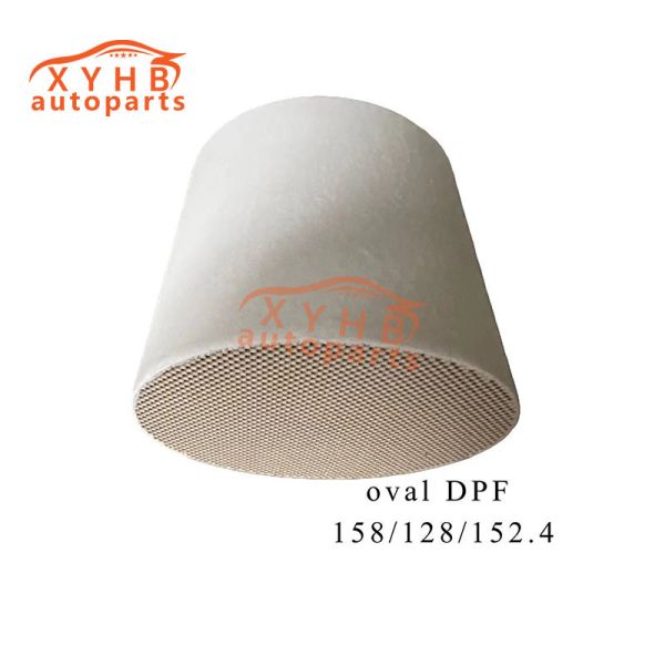 Ceramic Carrier Diesel DPF Three-Way Catalytic Filter Element Euro 1-5 Model: 158*128*152.4