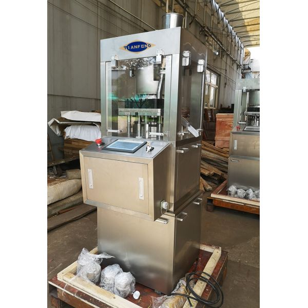 10 KN D Tooling 8 10 Multi Station Rotary Pill Press Machine Maker
