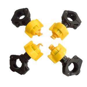 Quality Customized 05556052 Plastic Spray Nozzle Black And Yellow for sale