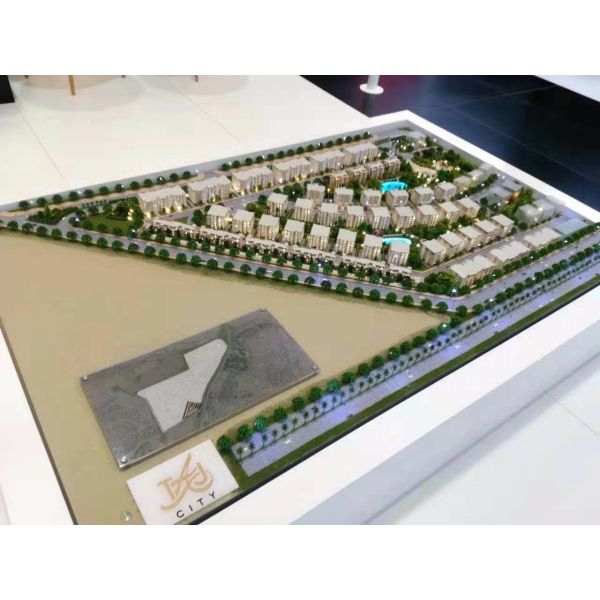 Villa Project Display Acrylic Architecture Model Machine Cut / Handmade Artwor