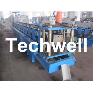Quality 16 Forming Station Aluminium Portable Gutter Machine For Rainwater Half Round Gutter for sale