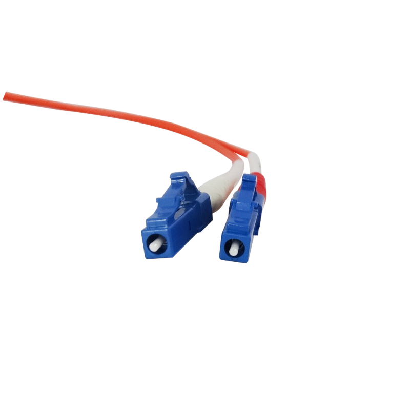 OM1 LC Fiber Optic Patch Cord Multi Mode Duplex 20 Meter Length