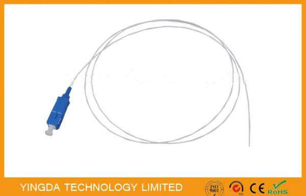 Buy PVC 1.5Mtrs 0.9mm SC / UPC Fiber Optic Pigtail SM Loose Buffer / Jumper Cable at wholesale prices
