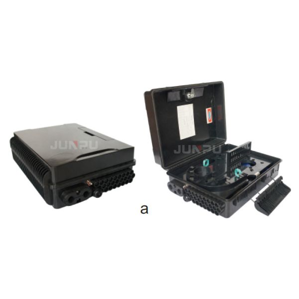FTTH Wall Mount Fiber Distribution Box 24 core with SC adapter