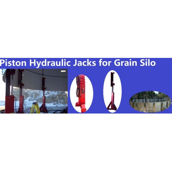 Customized Request Simple Piston Type Hydraulic Lifting Jack System for Tank Jacking