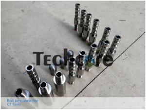 Quality AMMT Pin Coil Tubing Connector / Alloy Steel CT Thread Connector Easy Installed for sale