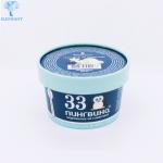 OEM ODM Offset Printing Paper Ice Cream Containers With Lids