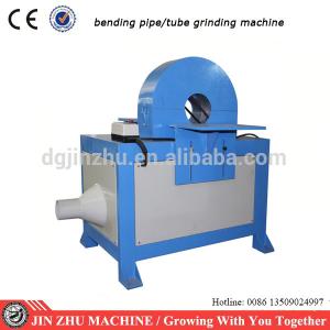 Quality bending pipe hairline finishing machine for grinding tubes with angle for sale