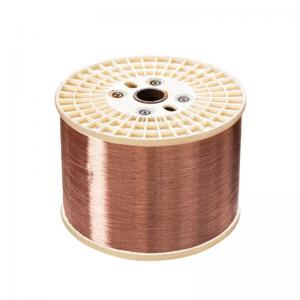 Quality 10%-15% CCA Customization Bare Copper Clad Aluminum Wire 0.12mm 0.14mm for sale