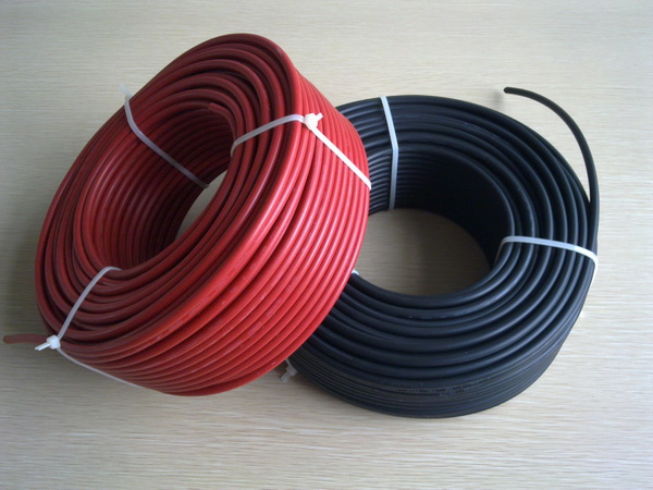 Good Cold Flexibility Single Core Solar Cable , DC Solar System Cable TUV Approved