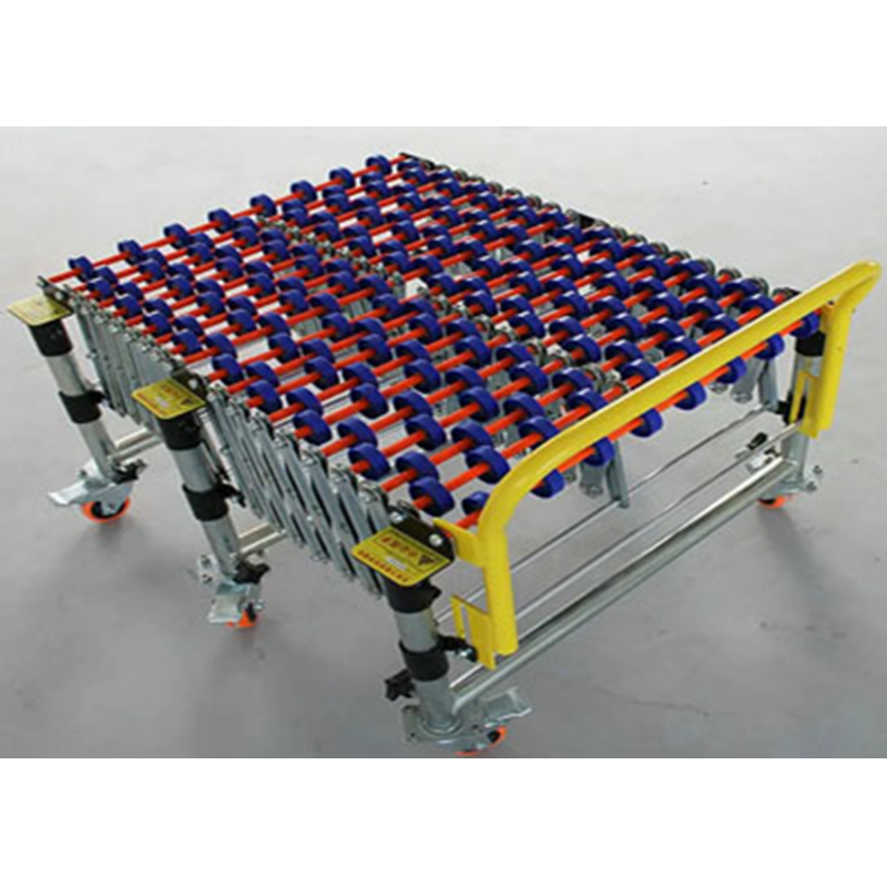 Zzgenerate Various Shapes Plastic Explandable Roller Conveyor for Cartons Conveying