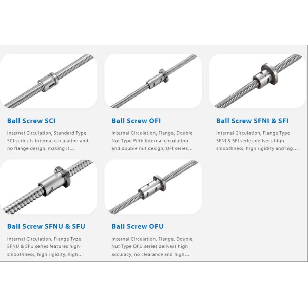 XSK01004 Linear Motion Screw 10mm Diameter High Durability Customized