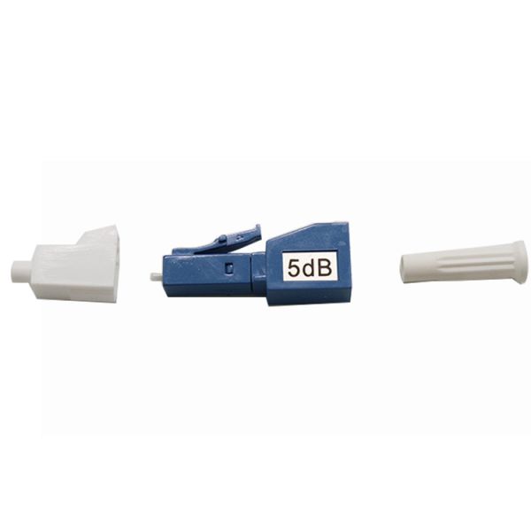 LC Upc FTTH 0.5dB Fiber Optic Attenuator Single Mode