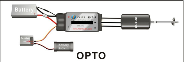 300V 300A Motor ESC Brushless Electronic Speed Controller Flier For Air