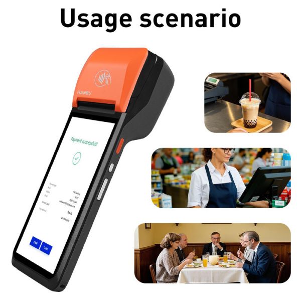 Android 13 POS Terminal 6 Inch Screen With Enhanced CPU And Ample Memory