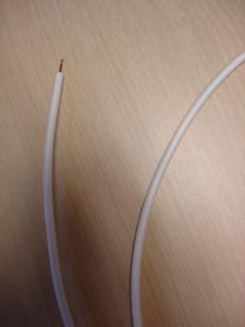 Quality RG6 Semi finished Coaxial Cable RG6 Cable Core  FOR CATV Cable for sale
