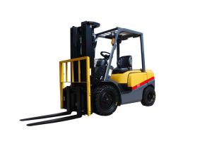 China Counterbalance Forklift Truck 2.5T With Isuzu C240 Engine EPA Approved on sale