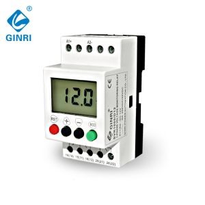 GINRI Single Phase Voltage Monitoring Relay , Over And Under Voltage Relay