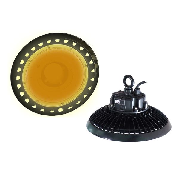 BLE wireless control UFO high bay lamp dimmable control by APP
