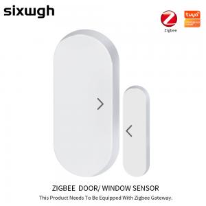 Quality Tuya Zigbee Window Door Sensor Smart Window Alarms for sale