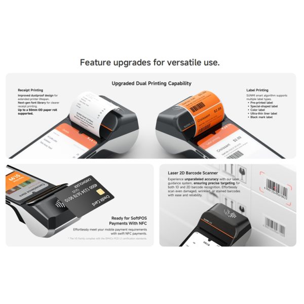 SUNMI V3 POS Machine: Advanced Performance for Seamless Business Operations