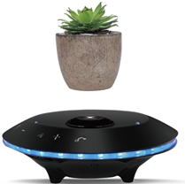 Magnetic Levitating Mini Portable Bluetooth Speakers Unique Suspension Technology