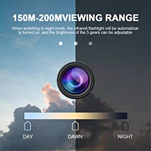 1080P Digital Monocular Night Vision Long Range 1200Mega Pixel