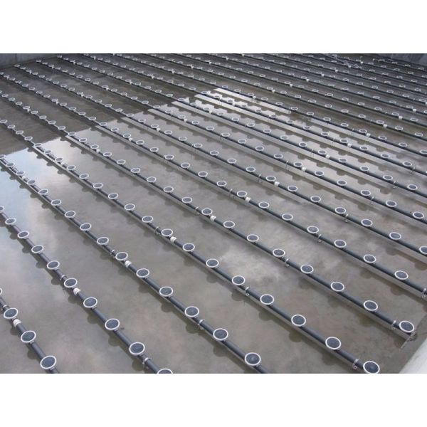 EPDM ABS Membrane Disc Diffuser For Pond Diffuser Systems , 6 Inch Air Diffuser Water Treatment