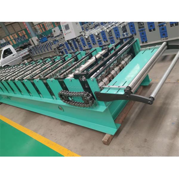 0.8mm-1.5mm Floor Decking Roll Forming Machine galvanized High Speed