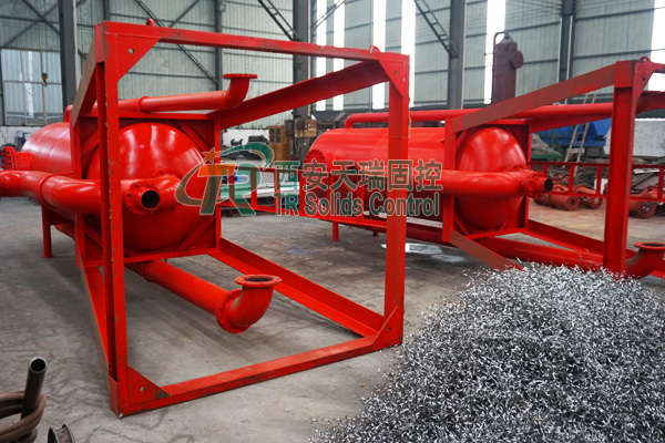 TRZYQ series liquid gas separator 2.6 Tons Drilling Fluids Poorboy Degasser with 2200*2200*6634mm Dimension