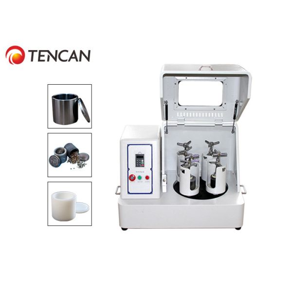 Micron Powder 2L Lab Benchtop Milling Machine With 4 Jars / Lock Clamps