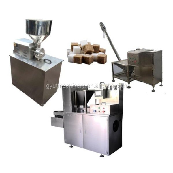Customized Mold Brown Square Sugar Press Machine for Coffee Sugar Cubes Manufacturing