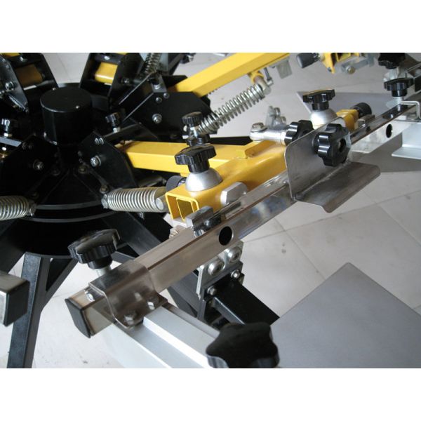Carousel screen printing machine