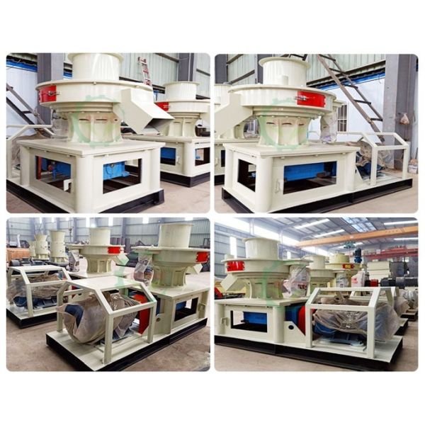 1-2T Ring Die Wood Sawdust Biomass Pellet Making Machine With CE