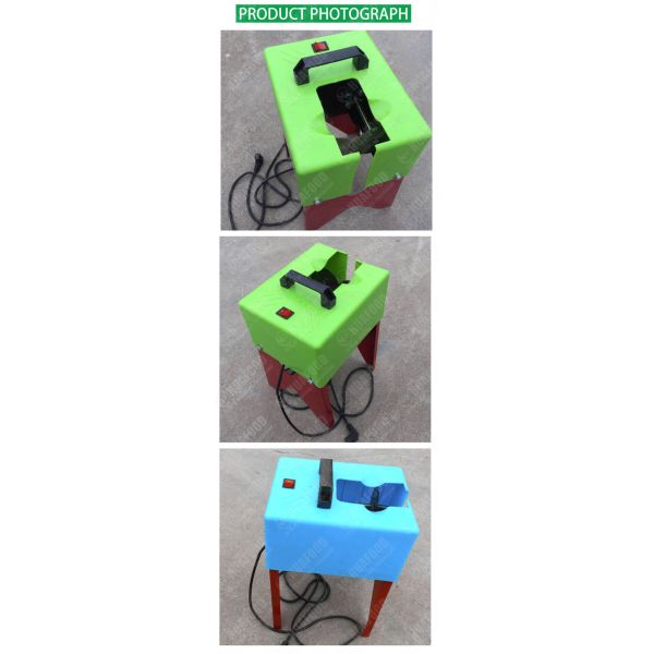 Mini Fresh Garlic Root Cutter Electric 2.8kw Garlic Root Cutting Machine