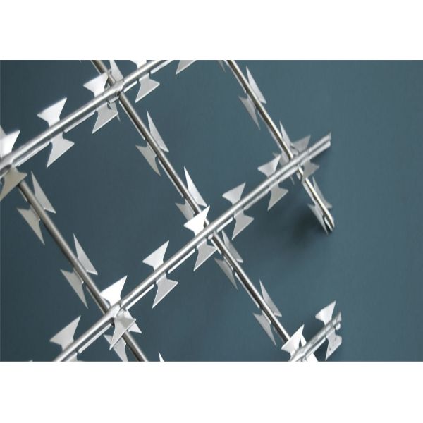 Welded razor wire mesh Security fence