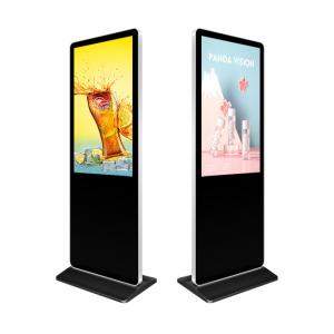 Quality UHD Indoor Multi Touch LCD Display Kiosk Floor Standing Advertising Display for sale