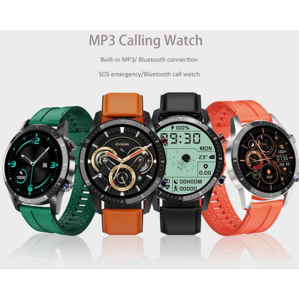 Large Memory Bluetooth IOT Devices Smart Watch Built In MP3 Iphone Compatible