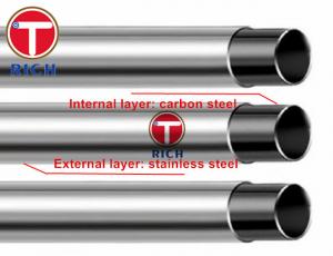 Quality GB/T 18704 TORICH Round Stainless Steel Clad Pipes For Structural Purposes for sale