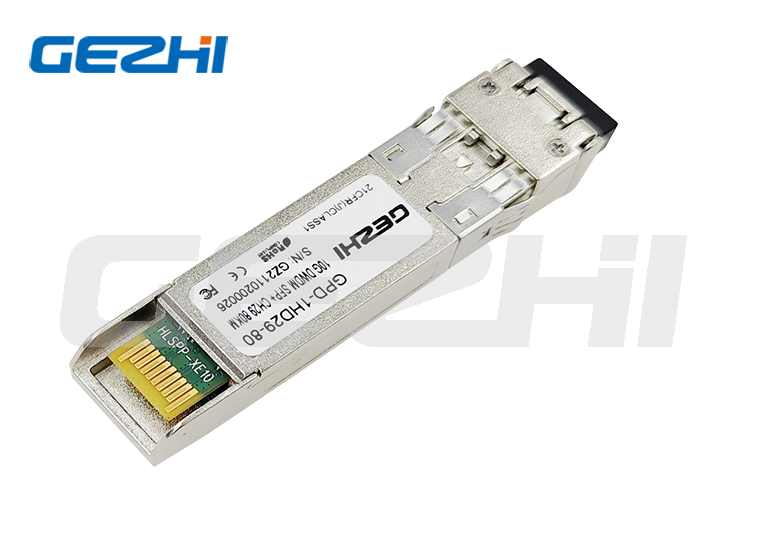 10GBASE SFP+ DWDM Optical Transceiver Dense Wavelength-Division Multiplexing 100% Compatible