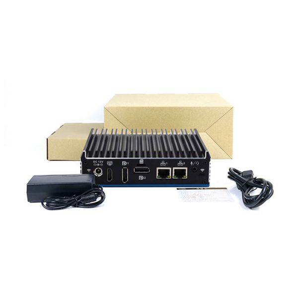 CCC 4096x2160 Fanless Mini Pc Intel J4125 NUC Industrial Mini Computer